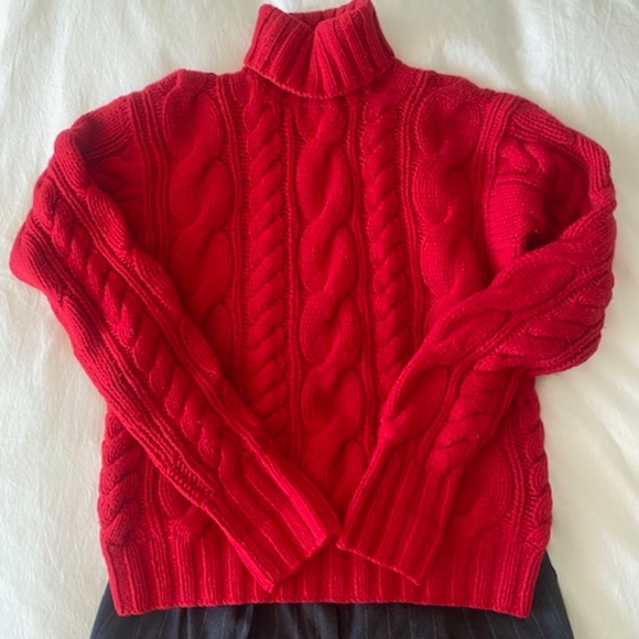 Classic Polo Ralph Lauren 100% Cashmere Turtleneck Women's M - Picture 5 of 8